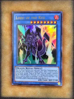 Yugioh Lord of the Red DRL3-EN068 Ultra Rare 1st Ed NM - Image 1