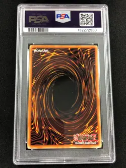 Yugioh 2002 Gaia The Dragon Champion LOB-125 PSA 9 Secret Rare - Image 2