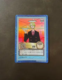 One Piece Carddass Hyper Battle Sanji Chef S13 2000 Power 200 - Image 1