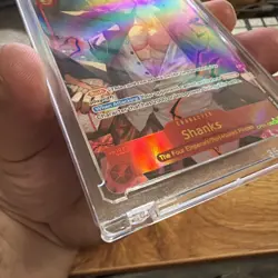 One Piece Shanks OP01-120 Secret Rare Foil Alternate Art Premium Booster English - Image 3