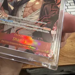 One Piece Shanks OP01-120 Secret Rare Foil Alternate Art Premium Booster English - Image 4