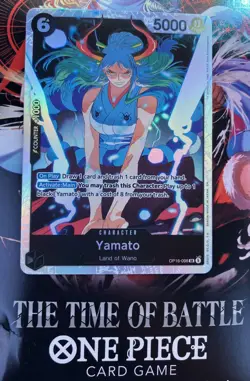 One Piece TCG - Yamato (OP16-098) SR - The Time of Battle OP-16 - English NM - Image 1