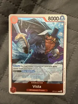 Vista OP16-011 R The Time of Battle Foil English One Piece - Image 1