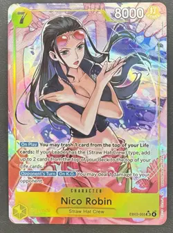 Nico Robin (Alternate Art) Alt Art EB03-055 Extra Booster: One Piece Heroines - Image 1