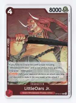 LittleOars Jr. (Foil) OP16-017 (R) One Piece The Time of Battle (OP16) - Image 1