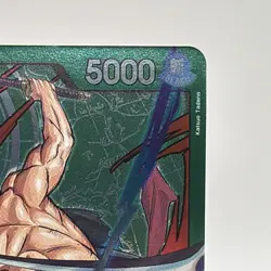 Bandai One Piece Roronoa Zoro Leader Holo OP12-020 5000 Power English Mint - Image 3
