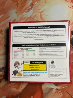 Weiss Schwarz - The Eminence in Shadow Booster Box New and Sealed English - Image 3