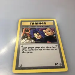 Pokemon TCG 2000 Team Rocket Set: Here Comes Team Rocket! 71/82 Rare Card NM - Image 3