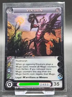 Chaotic Card : Vix'ben Turn Of The Tide Super Rare Creature - Image 1
