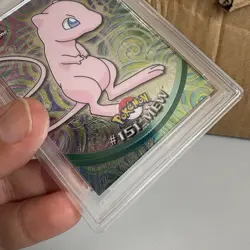 2000 Topps Chrome Pokemon T.V. #151 MEW PSA 6 POP 13 Holo Card RegradeU - Image 3
