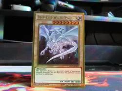 Blue-Eyes White Dragon DSOD Movie Pack 1st Edition Gold Rare NM Yu-Gi-Oh Card - Image 1