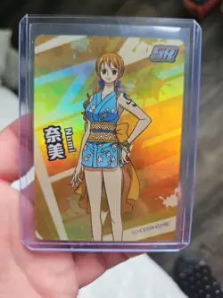 Nami One Piece Trading Card - Card Rank SR03 Holo Foil OP-WA201-SR03 - Image 1