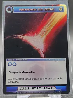 Chaotic Card : Refrain Of Denial Dawn Of Perim Dop Super Rare Mugic Fr - Image 1