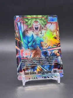 Son Goku : BR/Vegeta FB09-011 Alternate Art Dual Evolution Dragon Ball Card - Image 1