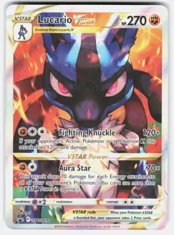 Lucario VSTAR Holo Promo SWSH: Sword & Shield Promo Cards SWSH291 NM - Image 1