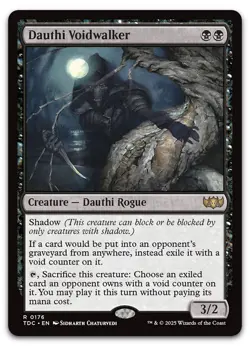 Dauthi Voidwalker #176 (NM) Tarkir Dragonstorm TDC Magic MTG - Image 1
