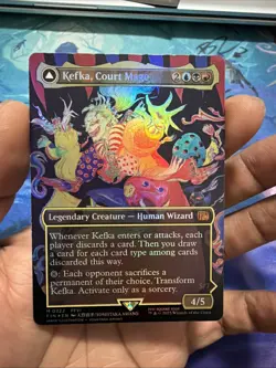 Kefka, Court Mage (Borderless) (0322) Final Fantasy Foil - Image 1