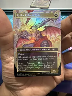 Kefka, Court Mage (Borderless) (0322) Final Fantasy Foil - Image 4