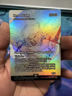 Hero of Light - Adeline, Resplendent Cathar (Showcase) Final Fantasy Foil - Image 1