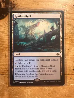 Restless Reef Lost Caverns of Ixalan Regular MTG NM - Image 1