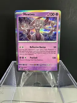 Mewtwo 150/165 - Pokemon TCG Scarlet & Violet 151 - Holo Rare - NM - Image 1