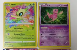 Pokemon TCG Mew & Gengar Holo Celebi Amazing Rare Mimikyu VMAX NM Card Lot - Image 2