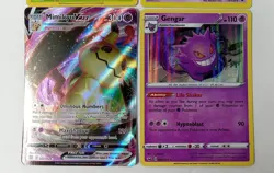 Pokemon TCG Mew & Gengar Holo Celebi Amazing Rare Mimikyu VMAX NM Card Lot - Image 3