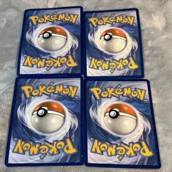 Nintendo Pokemon JUMBO Holo EX 4 Card Lot: Mewtwo Charizard Greninja Mimikyu - Image 2
