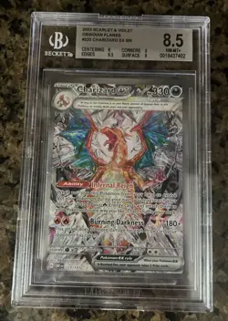 2023 POKEMON OBSIDIAN FLAMES SPECIAL ILLUSTRATION RARE CHARIZARD EX #223 BGS 8.5 - Image 1