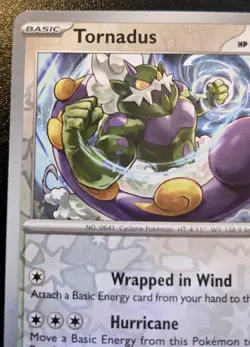Tornadus 078/086 Reverse Holo Rare Scarlet & Violet: White Flare Pokemon TCG - Image 2