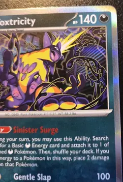 Toxtricity 068/094 Holo Rare Phantasmal Flames Pokemon TCG - Image 3