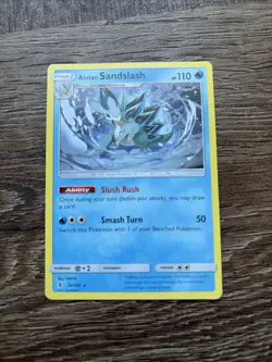 Alolan Sandslash 20/145 Rare Guardians Rising Pokemon NM/LP - Image 1