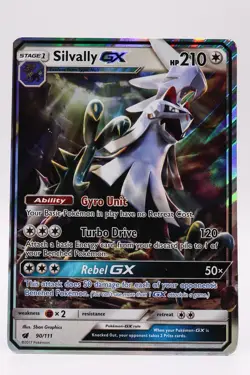 Silvally GX 90/111 Holo GX Rare Crimson Invasion Pokemon LP - Image 1