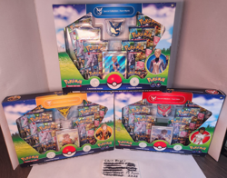 Pokemon GO Special Collection Box Set of 3 Sealed Team Valor, Mystic, & Instinct - Image 1