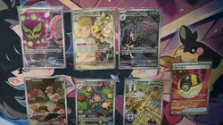 Pokemon TCG Lot of 10 IRs - Mixed Sets - Image 2