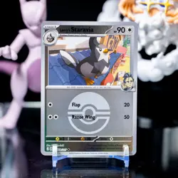 Larry's Staravia 169/217 Pokeball Reverse Holo Pokemon TCG Ascended Heroes NM - Image 1