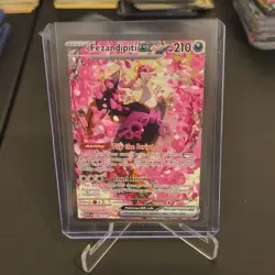 The Pokemon Company Fezandipiti ex 288/217 Shrouded Fable SIR Full Art Holo EN - Image 1