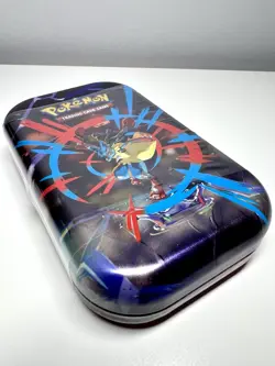 Pokemon Mega Heroes Mini Tin - Lucario Art - Mega Evolution - Sealed Brand New - Image 3