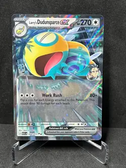 Larry's Dudunsparce ex 164/217 Double Rare Ascended Heroes Pokemon Near Mint - Image 1