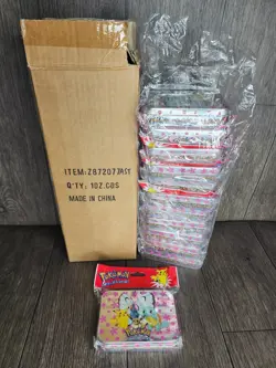 Lot of (5 Boxes) Vintage 1999 Nintendo POKEMON Tins New Old Stock in Original - Image 1