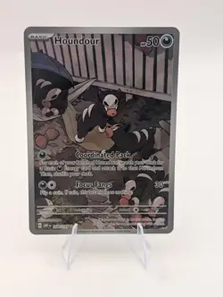 Houndour 204/197 Illustration Rare Obsidian Flames Pokemon Near Mint - Image 1