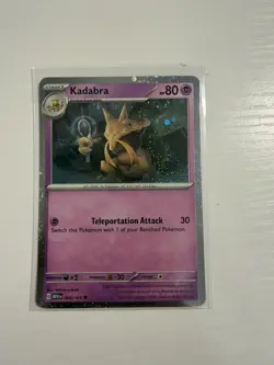 Alakazam EX Pokemon Abra 063/165 Kadabra 064 - Image 4