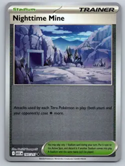 Nighttime Mine 197/217 Uncommon Ascended Heroes Pokemon Reverse Holo Near Mint - Image 1