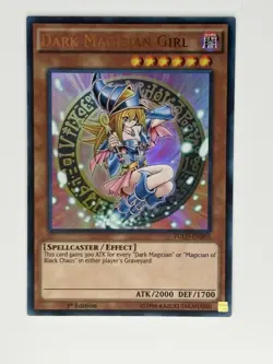 Dark Magician Girl YGLD-ENB03 1st Edition NM - Image 1