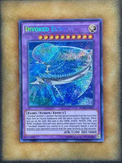 Yugioh Invoked Elysium FUEN-EN033 Secret Rare NM - Image 1