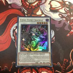 *** KEWL TUNE CRACKLE *** 1ST EDITION ULTRA RARE BLZD-EN041 YUGIOH! - Image 1