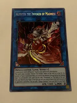 Yu-Gi-Oh TCG Aleister the Invoker of Madness 1st Edition SHVA-EN020 LP - Image 1