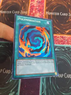 Yugioh Polymerization LCJW-EN059 Super Rare 1st Edition Near Mint - Image 2