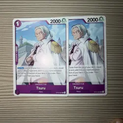 Tsuru (x2) OP16-067 UC One Piece OP16 The Time of Battle NM - Image 1