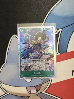 One Piece TCG English OP15-032 Brook SR Foil - Image 1